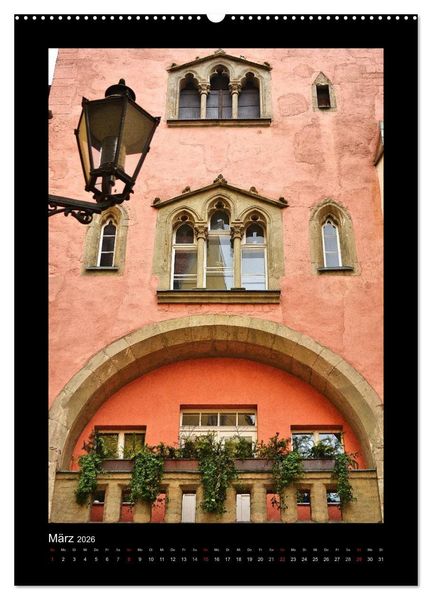 Produktbild: Gassen und T&uuml;rme in Regensburg (Wandkalender 2026 DIN A2 hoch), CALVENDO Monatskalender
