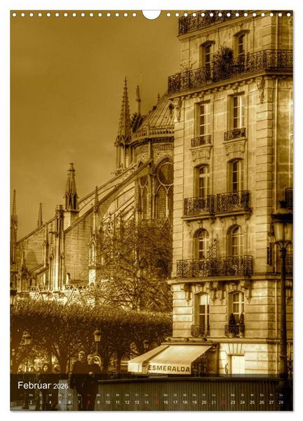 Produktbild: Paris - Die Sch&ouml;ne am Fluss (Wandkalender 2026 DIN A3 hoch), CALVENDO Monatskalender