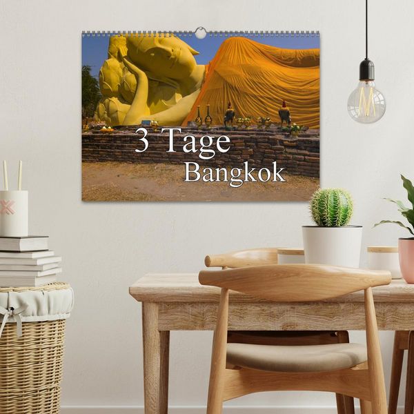 Produktbild: 3 Tage Bangkog (Wandkalender 2026 DIN A3 quer), CALVENDO Monatskalender