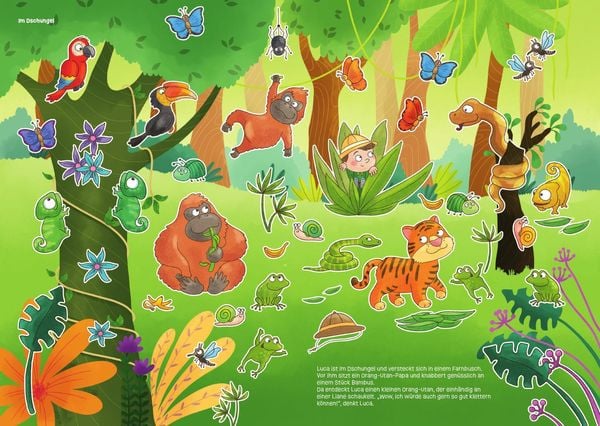 Produktbild: Mein allererstes Stickeralbum - Tiere