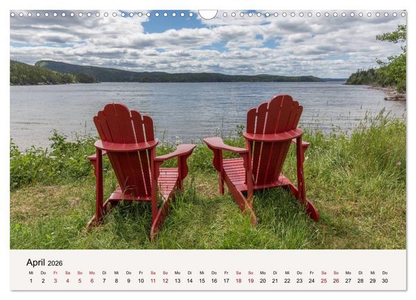 Produktbild: Neufundland Impressionen 2026 (Wandkalender 2026 DIN A3 quer), CALVENDO Monatskalender