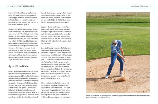 Produktbild: Golf Schwunggedanken
