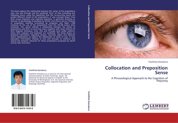 Produktbild: Collocation and Preposition Sense