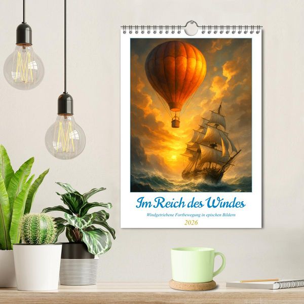Produktbild: Im Reich des Windes (Wandkalender 2026 DIN A4 hoch), CALVENDO Monatskalender
