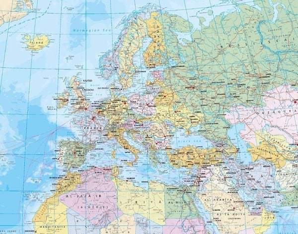 Produktbild: MARCO POLO Reisekarte Die Welt 1:30 Mio.