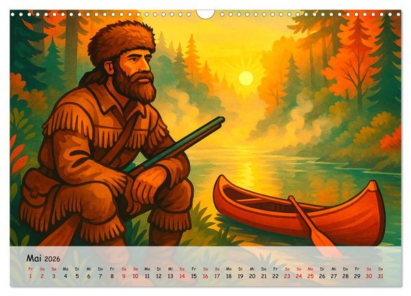 Produktbild: Nordamerika von Alaska bis Texas - Wild, Weit und Wundersch&ouml;n (Wandkalender 2026 DIN A3 quer), CALVENDO Monatskalender