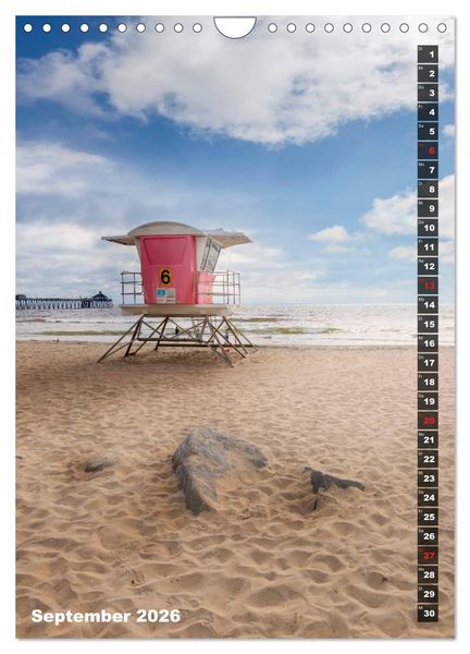Produktbild: SAN DIEGO K&uuml;stenmetropole mit Flair (Wandkalender 2026 DIN A4 hoch), CALVENDO Monatskalender