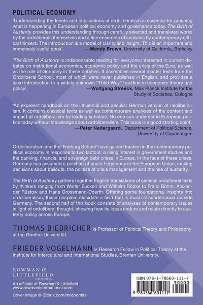 Produktbild: Birth of Austerity