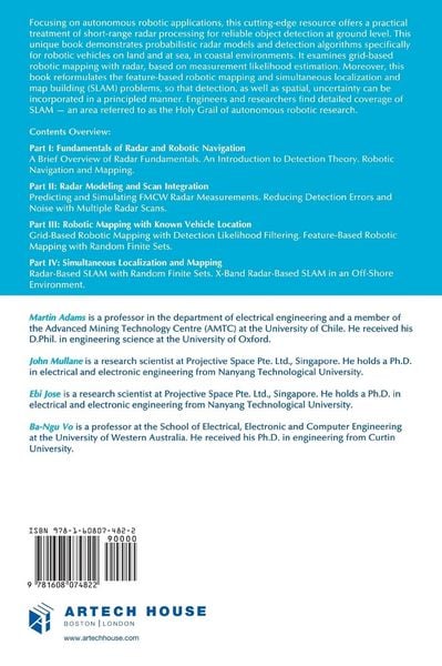 Produktbild: ROBOTIC NAVIGATION MAPPING WITH RADAR HB