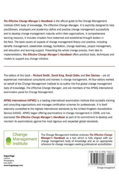Produktbild: The Effective Change Manager's Handbook