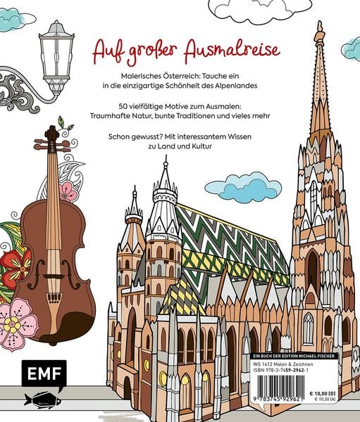 Produktbild: Ausmalreise &Ouml;sterreich