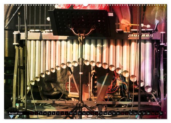 Produktbild: Percussion - Rhythmus im Blut (Wandkalender 2026 DIN A2 quer), CALVENDO Monatskalender