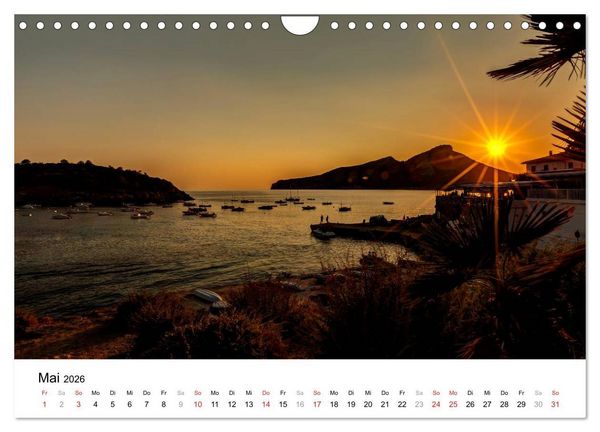 Produktbild: Mallorca - Trauminsel des S&uuml;dens (Wandkalender 2026 DIN A4 quer), CALVENDO Monatskalender