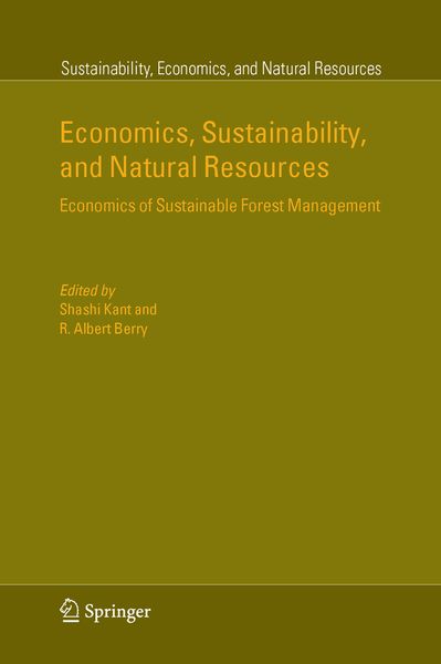 Produktbild: Economics, Sustainability, and Natural Resources