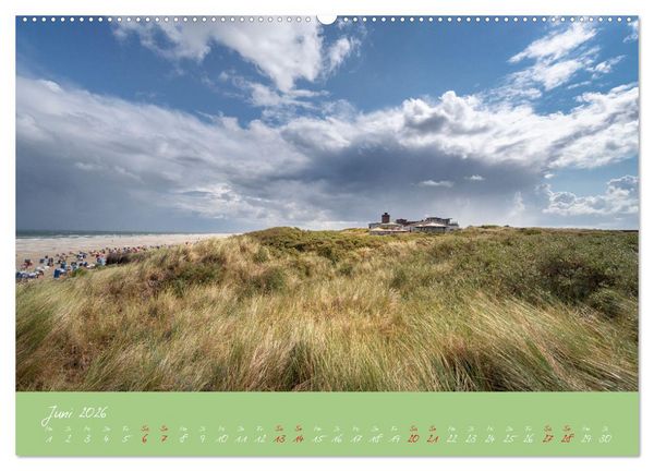 Produktbild: "T&ouml;werland" Juist (hochwertiger Premium Wandkalender 2026 DIN A2 quer), Kunstdruck in Hochglanz