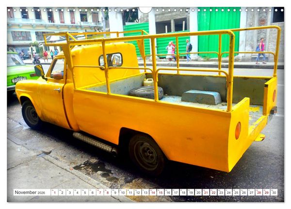 Produktbild: BEST OF PICK-UPS - Pritschenwagen Made in USA (Wandkalender 2026 DIN A3 quer), CALVENDO Monatskalender