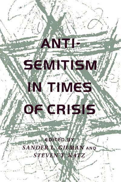 Produktbild: Anti-Semitism in Times of Crisis