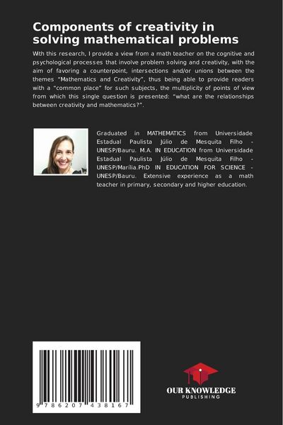 Produktbild: Components of creativity in solving mathematical problems