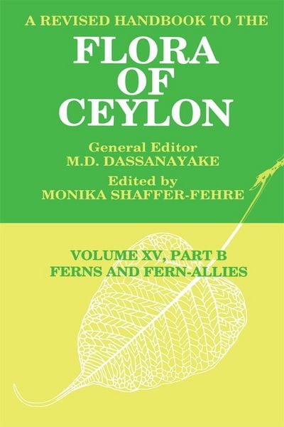 Produktbild: A Revised Handbook to the Flora of Ceylon, Vol. XV, Part B