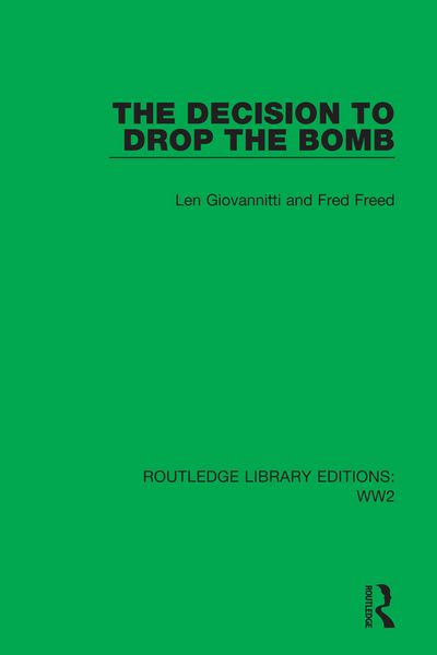 Produktbild: The Decision to Drop the Bomb