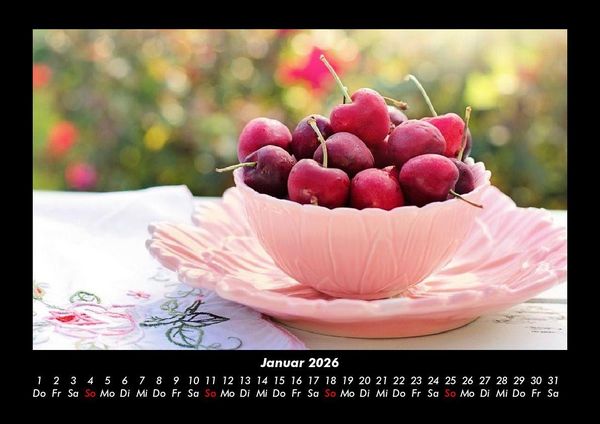 Produktbild: Obstkalender 2026 Fotokalender DIN A3