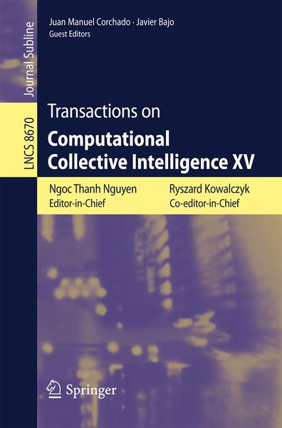 Produktbild: Transactions on Computational Collective Intelligence XV