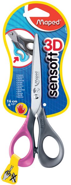Produktbild: Maped Schere LH Sensoft 16cm Blister