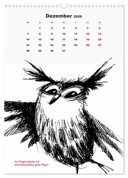 Produktbild: Vor dem Spiegel 2026 (Wandkalender 2026 DIN A3 hoch), CALVENDO Monatskalender