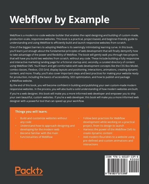 Produktbild: Webflow by Example