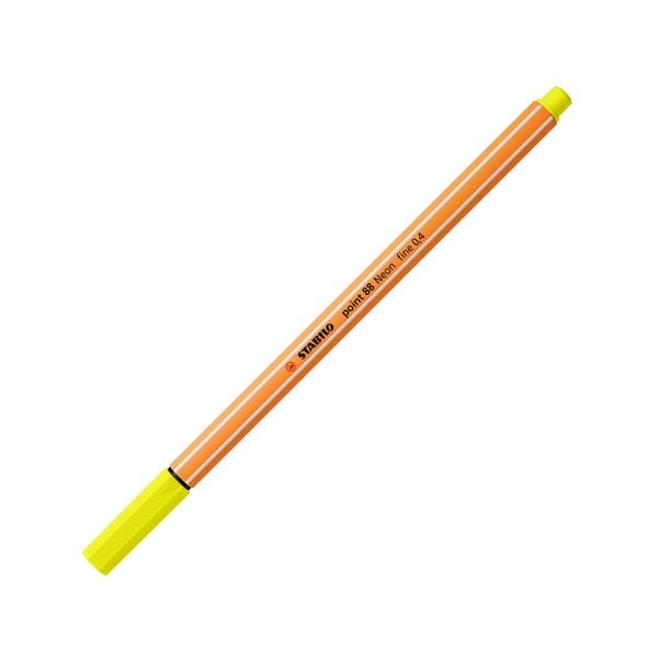 Produktbild: STABILO Fineliner -   point 88 - 6er Pack - Neonfarben