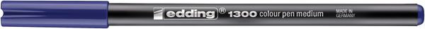 Produktbild: edding 1300 Fasermaler medium blau
