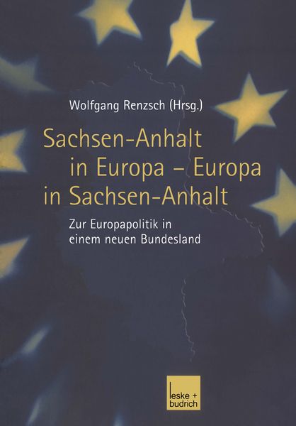 Produktbild: Sachsen-Anhalt in Europa &mdash; Europa in Sachsen-Anhalt
