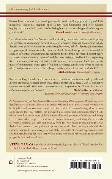 Produktbild: Ethnomusicologist's Last Lecture