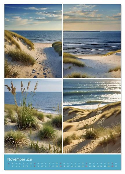 Produktbild: Endlich Ostsee Urlaub (Tischkalender 2026 DIN A5 hoch), CALVENDO Monatskalender