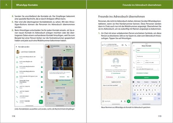Produktbild: WhatsApp - optimal nutzen - 7. Auflage - neueste Version 2025; auch alle neuen KI-Funktionen erkl&auml;rt