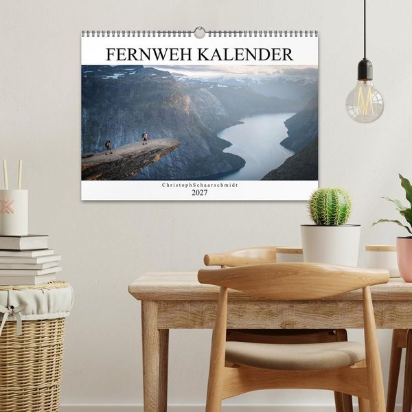 Produktbild: Fernweh Kalender (Wandkalender 2027 DIN A3 quer), CALVENDO Monatskalender