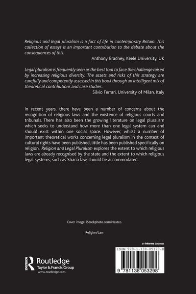 Produktbild: Religion and Legal Pluralism