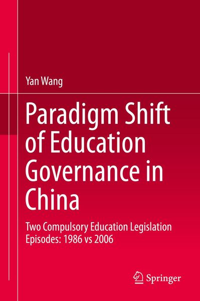 Produktbild: Paradigm Shift of Education Governance in China
