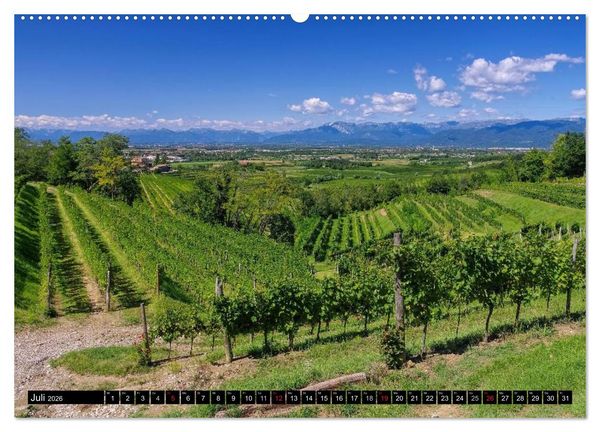 Produktbild: Friaul-Julisch Venetien - zwischen Alpen und Adria (Wandkalender 2026 DIN A2 quer), CALVENDO Monatskalender