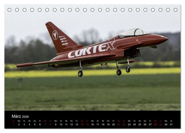 Produktbild: ProWing Nord Impressionen der Flugshow (Tischkalender 2026 DIN A5 quer), CALVENDO Monatskalender