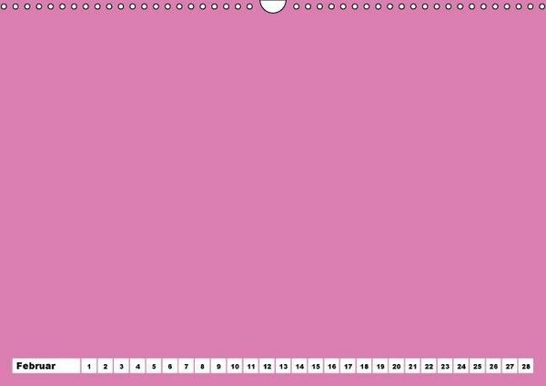 Produktbild: Bunter Bastelkalender f&uuml;r M&auml;dchen (Wandkalender immerw&auml;hrend DIN A3 quer)