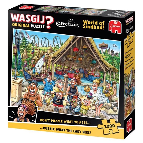 Produktbild: Wasgij Efteling - World of Sindbad - Puzzle 1000 Teile