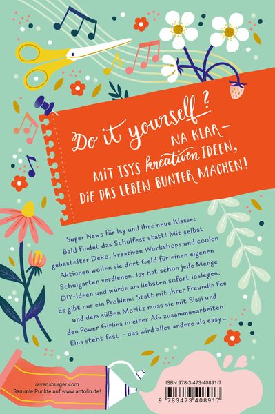 Produktbild: Ist doch Isy!, Band 2 - Von Lampenfieber, leckeren Rezepten und meinem Lieblingssong