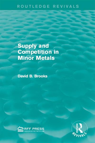 Produktbild: Supply and Competition in Minor Metals