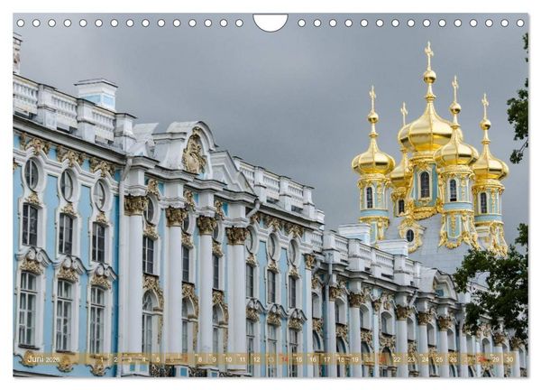 Produktbild: St. Petersburg - Alles Gold was gl&auml;nzt (Wandkalender 2026 DIN A4 quer), CALVENDO Monatskalender