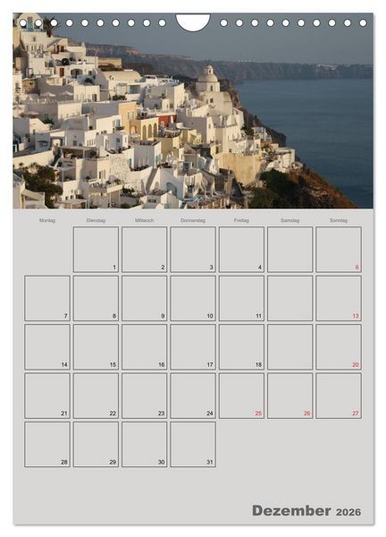 Produktbild: Kykladen, Perlen der &Auml;g&auml;is (Wandkalender 2026 DIN A4 hoch), CALVENDO Monatskalender