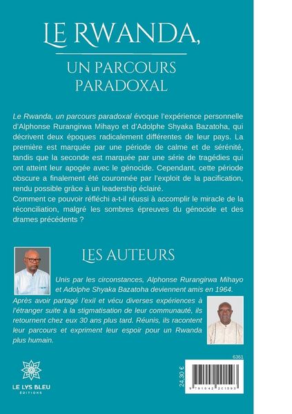 Produktbild: Alphonse Mihayo: Rwanda, un parcours paradoxal