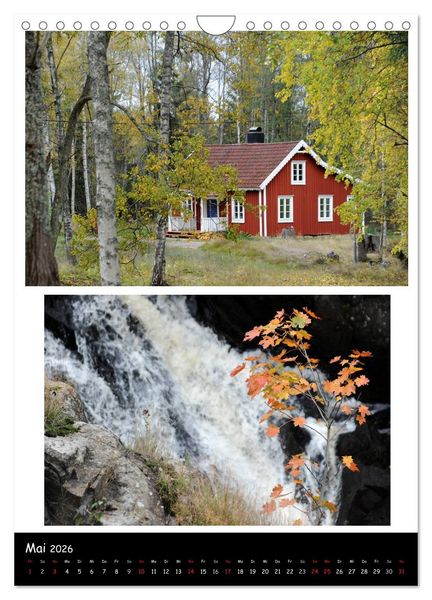 Produktbild: Smaland in Schweden 2026 (Wandkalender 2026 DIN A4 hoch), CALVENDO Monatskalender