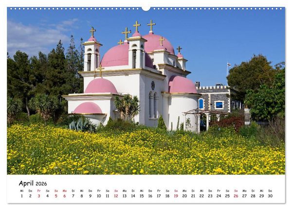 Produktbild: Traumziel Israel (hochwertiger Premium Wandkalender 2026 DIN A2 quer), Kunstdruck in Hochglanz