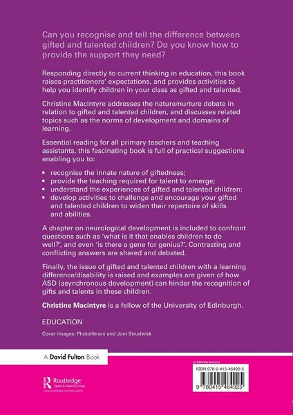 Produktbild: Gifted and Talented Children 4-11